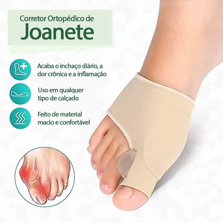 Joanete MAX - Par de Meias de Correção Ortopédica para Joanete