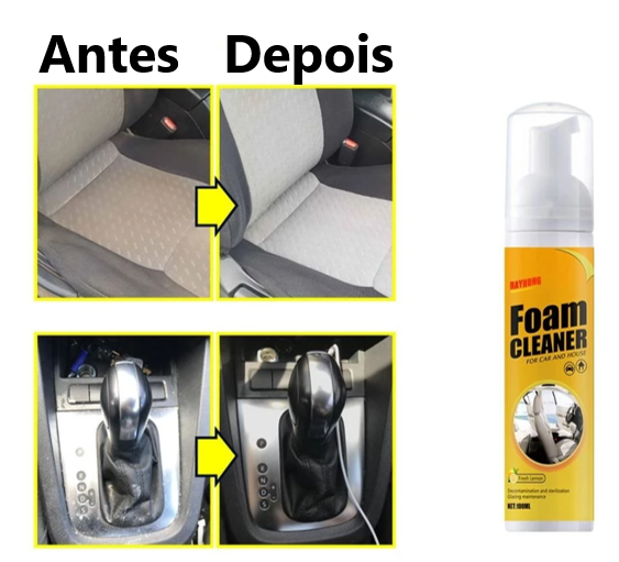 Espuma Mágica de Limpeza Profunda Foam Cleaner  Antienvelhecimento