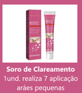 Gel íntimo Creme clareador para partes íntimas: axilas, bumbum, joelho e coxa interna