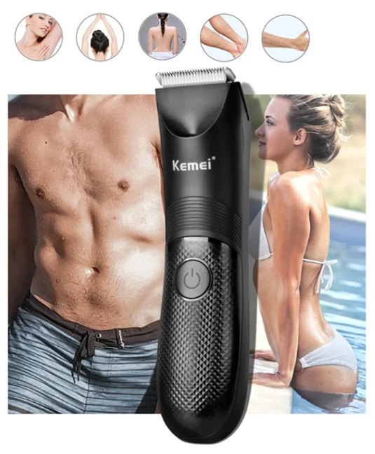 Super Kemei KM-1838 Barbeador e Aparador de Pelos