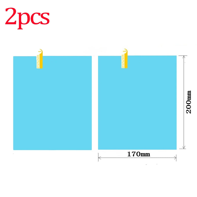 Conj. de película à prova d'água anti-neblina para retrovisor de carro e  caminhão