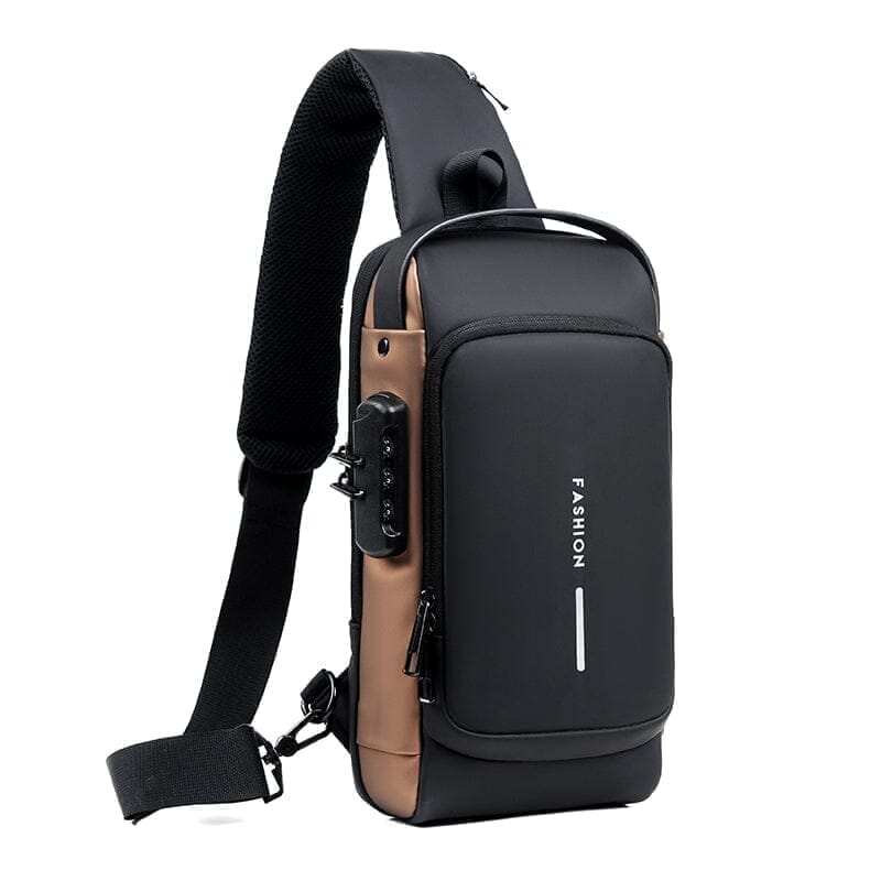 Mochila Anti-Furto com Senha USB - Bolsa Slim Bag